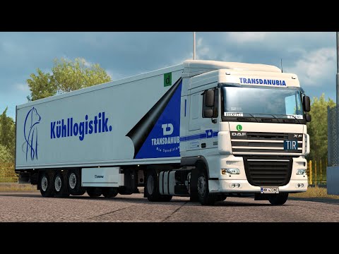 ETS2 1.35 Heilbronn Map DAF XF105  Schwaigern - Heilbronn Süd