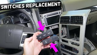 INFO SETUP RESET HAZARD LIGHTS SWITCH REPLACEMENT REMOVAL LINCOLN MKX