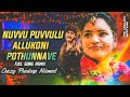 Nuvvu Puvvulu Allukoni Pothunnave Full Dj Song