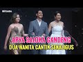 PESONA ARYA SALOKA SAAT GANDENG AMANDA MANOPO SARI NILA DI ACARA 2 TAHUN IKATAN CINTA