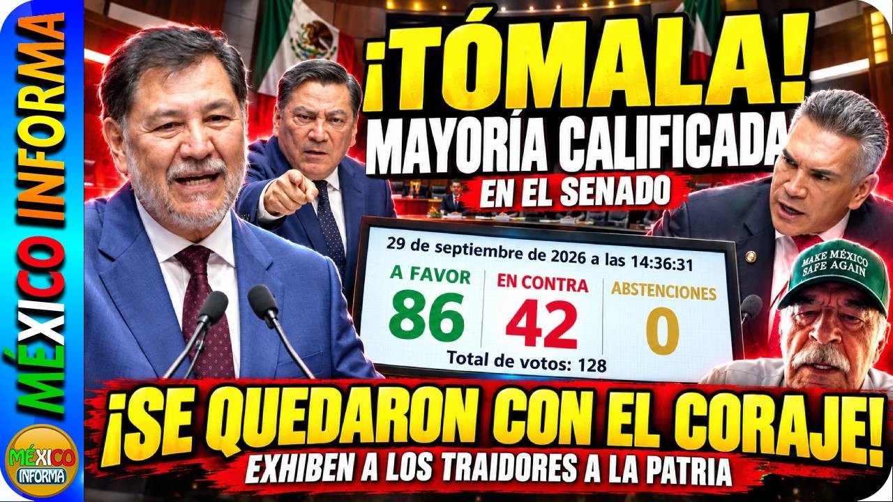 ASÍ VOTARON LA REFORMA DE NACIONALIDAD ÚNICA. NOROÑA LES CERRÓ LA BOCA A LOS PORROS DEL PRI.