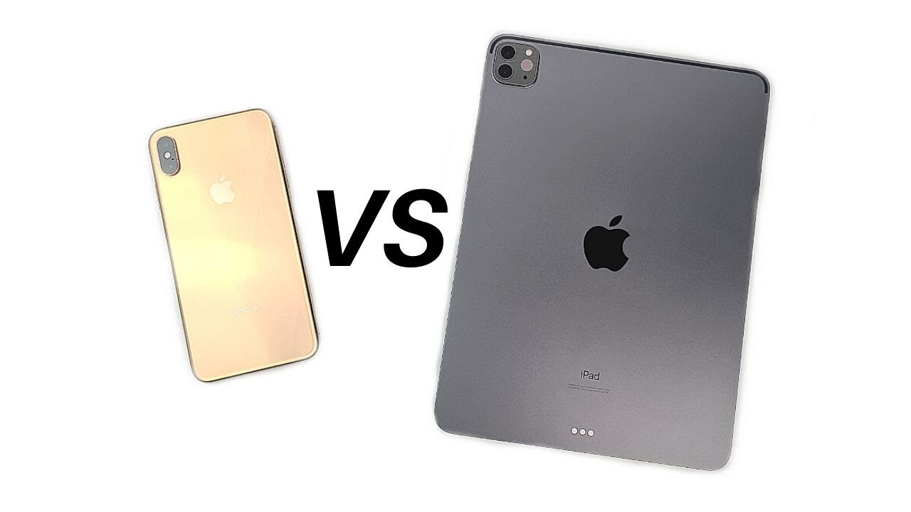 iPhone XS Max vs iPad Pro 11 Speed Test!