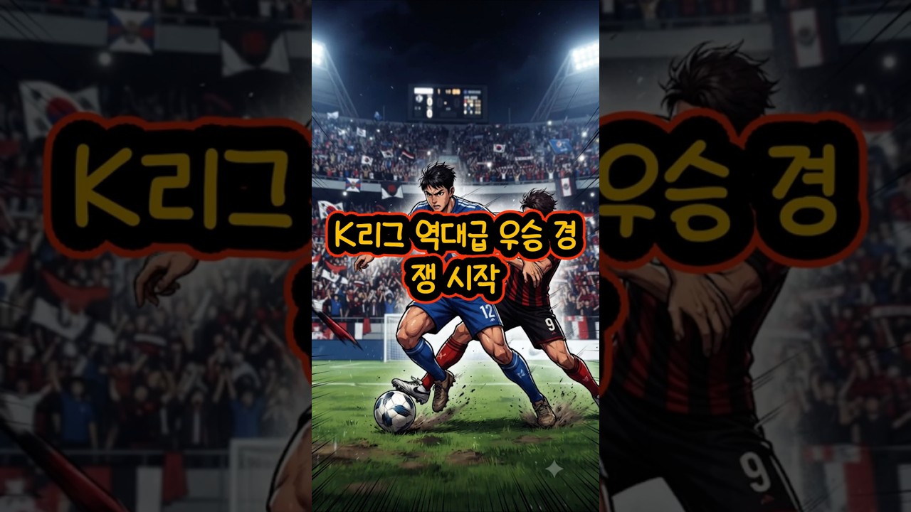 K리그 역대급 우승 경쟁 시작 #K리그 #축구 #우승 #스포츠 #경기 #프로축구 #순위 #시즌 #응원 #하이라이트 #