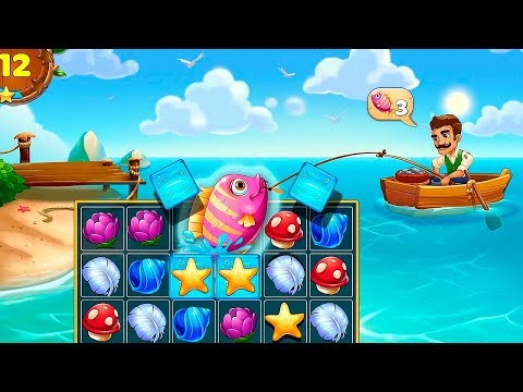 Tropic Trouble Match 3 Builder Gameplay