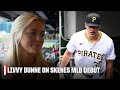 Olivia Dunne reacts to Paul Skenes making his MLB debut | ESPN MLB