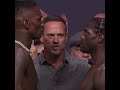 The final stare down for Adesanya and Cannonier ? #UFC276