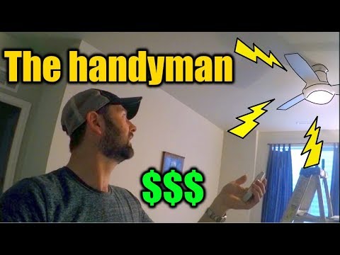 YouTube video about: Can a handyman change a light fixture?