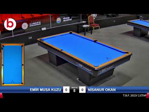 EMİR MUSA KUZU & NİSANUR  OKAN Bilardo Maçı - 