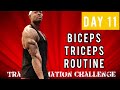ONE DUMBBELL BIG ARMS (BICEPS/TRICEPS) WORKOUT in 20 MIN | 4 WEEK TRANSFORMATION CHALLENGE - DAY 11
