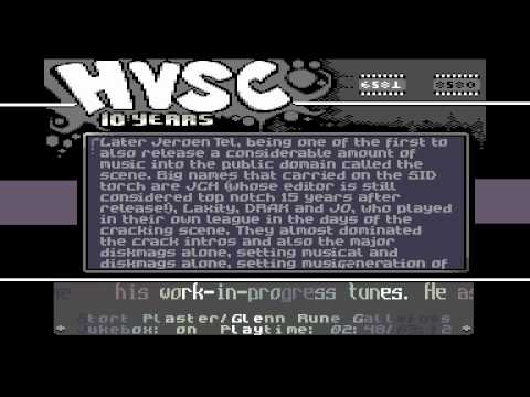 C64 - HVSC High Voltage SID Collection 10th Anniversary Demodisk - HD 720p