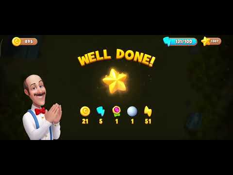 Gardenscapes level 851-852 🥲