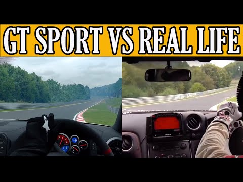 GT SPORT vs. REAL LIFE  // Nordschleife - Nissan GT-R Nismo