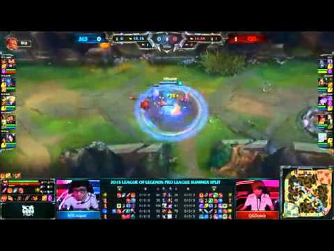 LPL Summer - Week 9 QG vs M3 Game 2 [24/07/2015]