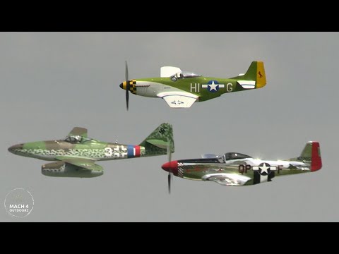 Me-262 & P-51 Mustang Heritage Flight
