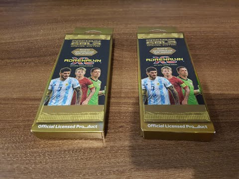 PANINI ROAD TO WORLD CUP QATAR 2022 - UNBOXING TWO PREMIUM GOLD SACHETS - WHAT ARE THE LIMITS???