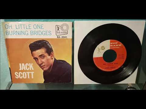 Jack Scott - Oh, Little One - 1960 Country - Topp Rank 2041