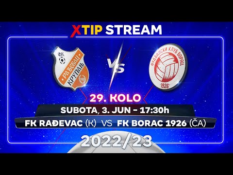 Rađevac (Krupanj) – Borac 1926 (subota, 3. jun, 17:30)