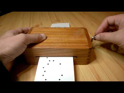 Silent hill, 30 note music box playing paper tapes