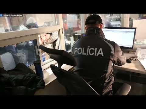 Thousands Arrive at Slovakia Border From Ukraine