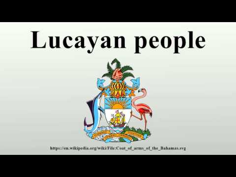 image-What was the name of the Lucayans chief?