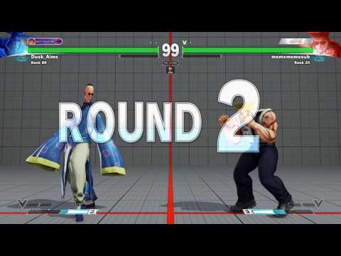 SFV~ Guile (Diago Umehara) vs. F.A.N.G. (Dusk-Aims) HD 2