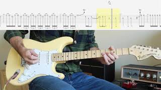 Deep Purple - Maybe I'm a Leo In Concert/live at the BBC outro guitar solo lesson