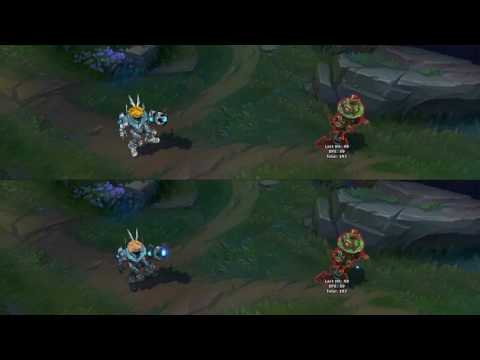 Pulsefire Ezreal Ultimate Skin Update 2017 Comparison Old and New   League of Legends 1