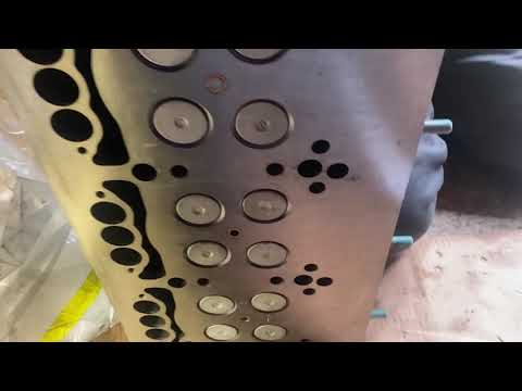 8v92TA detroit diesel head set up Wanderlodge rv engine rebuild