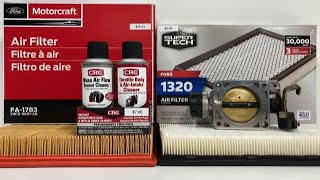 Crown Victoria - Motorcraft vs. Super Tech Air Filter