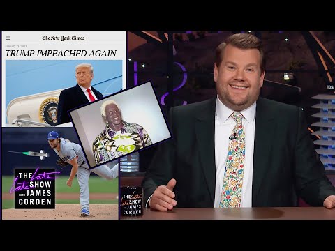 特朗普的最後一週--科登追憶錄。 (The Final Week of Trump - Corden Catch-Up)