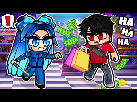Stopping Thief's from STEALING in our Roblox Mall!