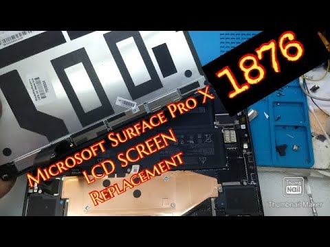 Microsoft Surface Pro X Model 1876 & 2010 LCD Screen Replacement
