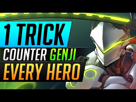 1 PRO TIP to COUNTER GENJI with ANY HERO - Grandmaster Tricks - Overwatch Guide