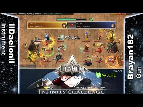 Sikyon Weekly 16/09/2017 PM: Final - llDaelonll vs Brayan182 - Atlantica Online