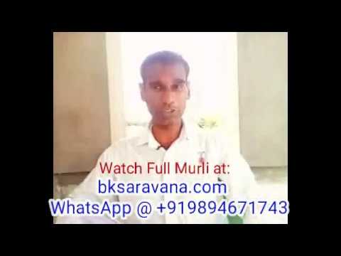 Tamil Murli Revision 18 April 2018 - BK Saravana Kumar