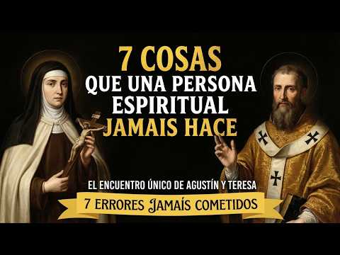 San Agustín y Santa Teresa revelan: 7 COSAS que una persona espiritual JAMÁS HACE