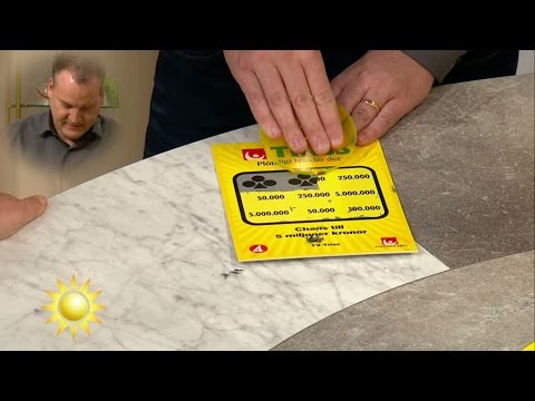 Se när Mikael skapar Triss - med hela familjen i kulisserna - Nyhetsmorgon (TV4)