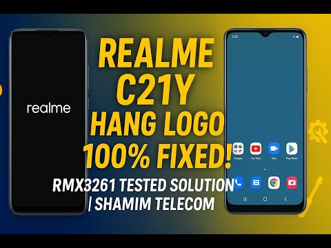 Realme C21Y RMX3261 Hang Logo Solution | 100% Tested Fix Firmware Flash File | Realme C21Y Dead Fix