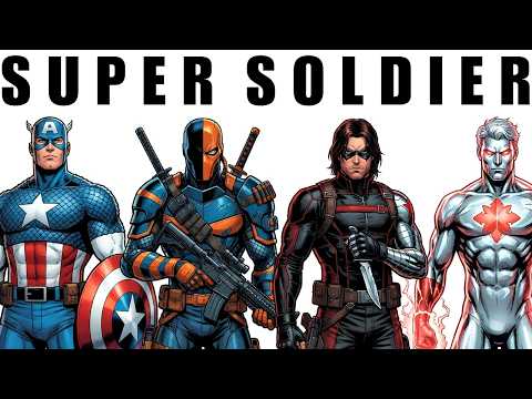 The Most Overpowered Super Soldiers in Comics