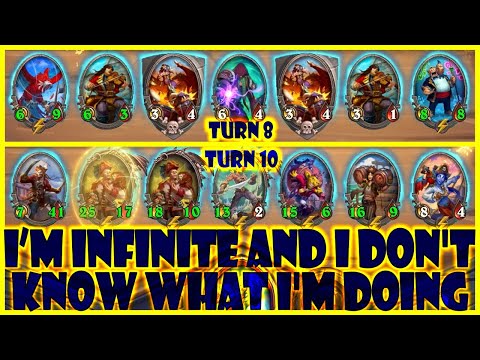 NEW HERO INGE GOES INFINITE - Hearthstone Battlegrounds - Inge, the Iron Hymn