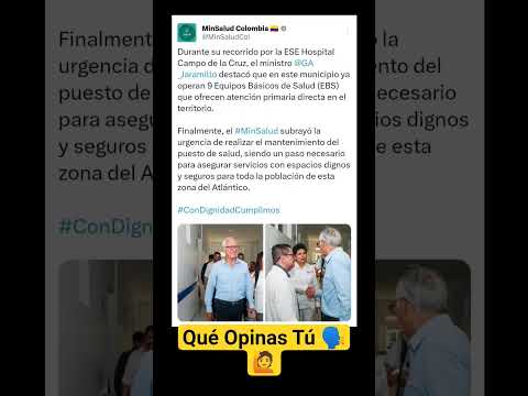 Hospital Campo De La Cruz El Gobierno De Petro Está Mejorando La Atención Para El Pueblo