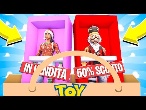 SIAMO DIVENTATI DEI GIOCATTOLI SU FORTNITE!!