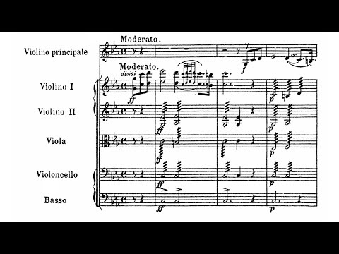 Pablo de Sarasate: Zigeunerweisen Op. 20 No. 1 - Ruggiero Ricci, 1959 - Decca SXL 2197 (SCORE)