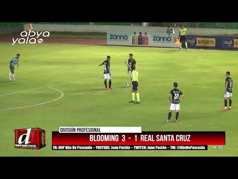 Blooming 3-1 Real Santa Cruz