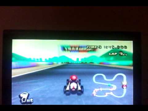 Mario Kart Wii Mario circuit 3 mirrored with MLP Music part 3/3