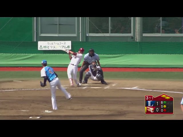 【ファーム】思いっきり引っ張った!! イーグルス・田中 同点のタイムリー!! 2019/7/24 E-L(ファーム)