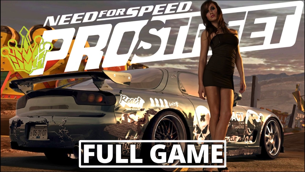 NEED FOR SPEED PROSTREET Gameplay Walkthrough FULL GAME - No Commentary