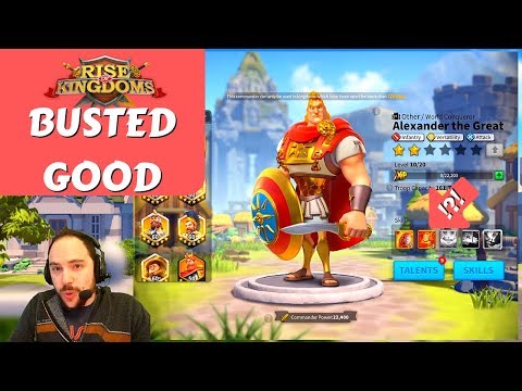 Alexander the Great - THE NEW MASTER of the open field | Rise of Kingdoms
