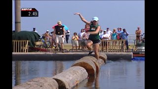 2005 STIHL TIMBERSPORTS® at Lake Charles, LA - Women’s Boom Run