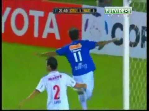 Cruzeiro 3 x 1 Nacional libertadores 2010 Itatiaia